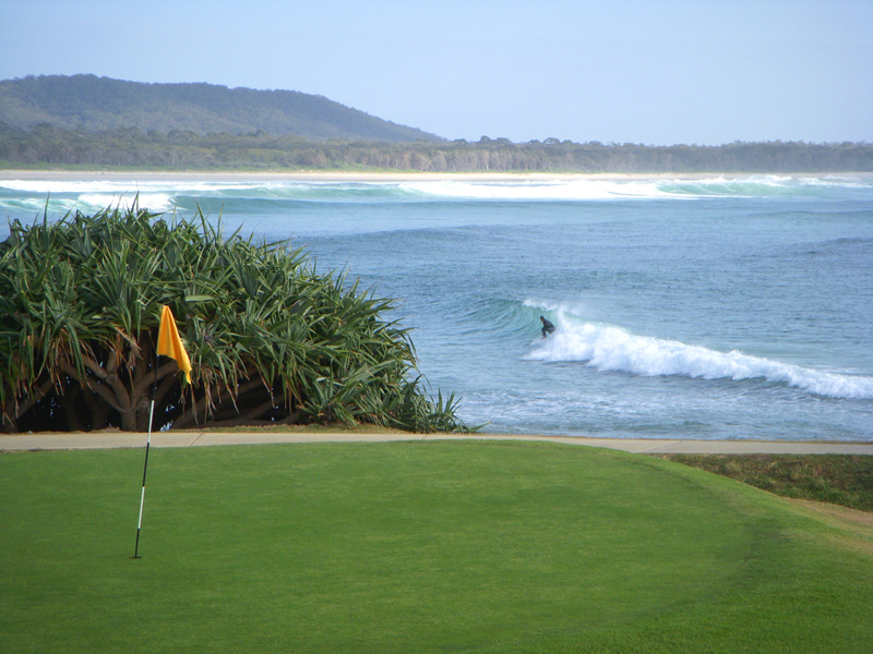 Golfing and mini-golf